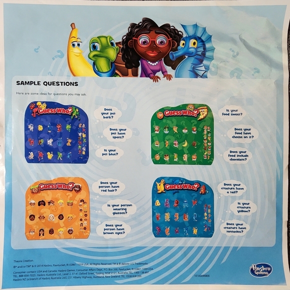 Hasbro Guess Who? Game Ages 5+ - Picture 5 of 5